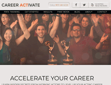 Tablet Screenshot of careeractivate.com